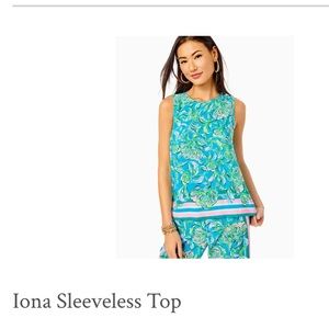 Lily Pulitzer Iona Sleeveless Top